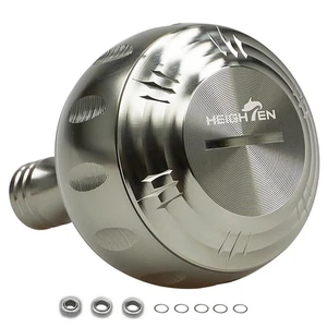 HEIGHTEN 45mm Power Reel Handle Knob 4 Colors Shimano B Type Daiwa L Size Univer - Picture 1 of 9