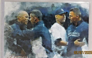 The Core Four #7 Art Card Limited 21/50 Edward Vela Signed (New York Yankees) - Picture 1 of 2