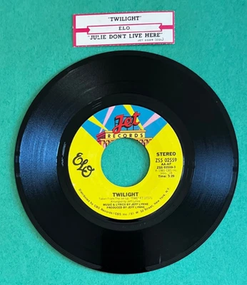 Electric Light Orchestra - 45RPM - Twilight, Julie Don't Live Here - Jet - 1981 - Image 1 of 2