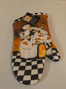 Guantone porta pentole Jennifer Garant Art In Motion 2002 chef nuovo arredo cucina cuoco - Foto 1 di 6