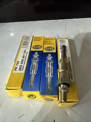 4 X HELLA 8EG008497-261 Glow Plugs ALFA ROMEO 145 1.9 TD 146 1.9 TD 155 1.9 TD - Image 1 of 4