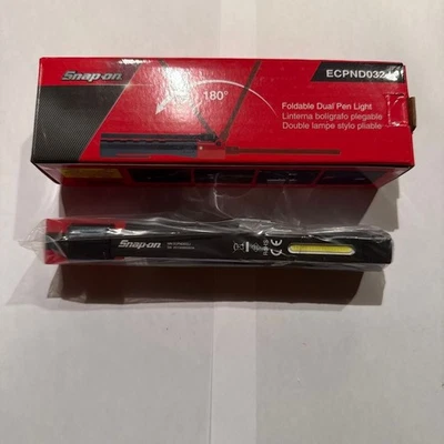 Snap-on ECPND032J 300LMN Foldable LED Dual Pen Light Red - Image 1 of 3