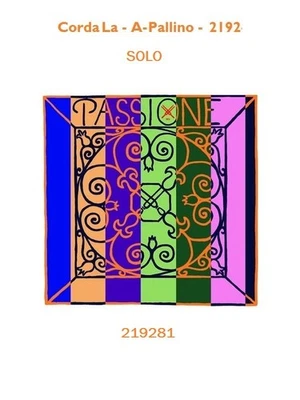 Corda per violino La - A Pirastro Passione SOLO 2192-81 - Immagine 1 di 2
