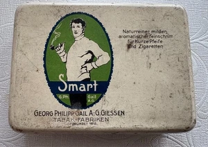 Blechdose SMART Pfeifentabak - Tabakdose -  vintage - Georg Philipp Gail AG - Bild 1 von 3