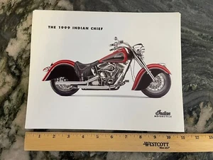 LOT (15) Vintage 1999 Indian Chief Motorrad Händler Datenblätter - New Old Stock - Bild 1 von 15