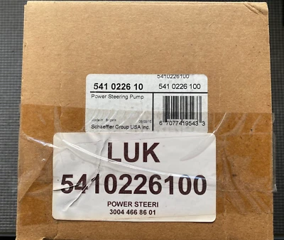 LUK 动力转向泵 - #5410226100 / OE 004-466-86-01 - 适合 MBZ ML & R 500 — 第 1/4 张图片