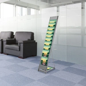 10 Tier Magazine Rack Holder Brochure Stand Detachable Brochure Display Stand US - Bild 1 von 18