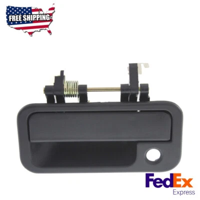 Manija de puerta exterior texturizada negra lado del conductor delantero se adapta a camioneta Isuzu 88-97 Foto 1 de 4