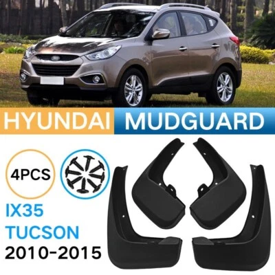 For Hyundai Tucson ix35 2010-2015 ABS Plastic Fender car tire mud shield 4PCS - Image 1 of 4