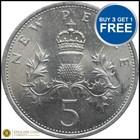 1968 TO 1989 Decimal Large 5p Your Choice of Date