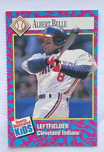 1993 Sports Illustrated for Kids ALBERT BELLE #187 Indians - Picture 1 of 2