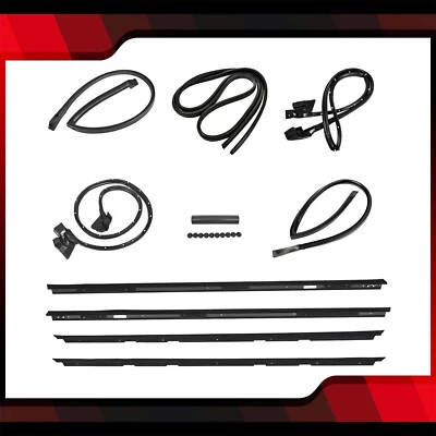 Kit de impermeabilización para sello de maletero ventana riel de techo para Monte Carlo SS 1983-88 9 piezas Foto 1 de 4