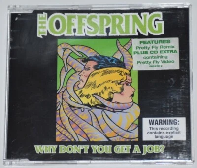 The Offspring Why Don't You Get a Job? Australia Single 4 TRACKS Good Condition - Image 1 of 3