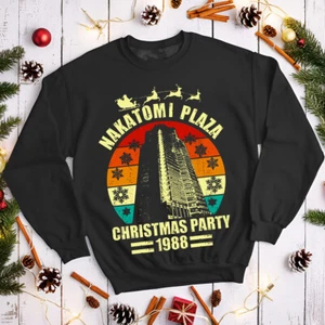 Nakatomi Plaza Christmas Jumper Party 1988 Mens and Womens Sweatshirts #MC - Picture 1 of 29