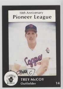 1988 Sport Pro Butte Copper Kings Trey McCoy #18