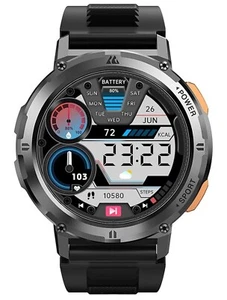 Original KOSPET TANK T2 Smart Watch Men Bluetooth Smart Watches 5ATM Waterproof - Picture 1 of 2