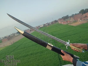 George Washinghtan Raplica Sword 36" Damascus Steel Hand Forged Historical Sword - Picture 1 of 8