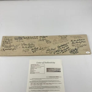Hall Of Fame Pitching Legends Multi Signed Rubber 30+ Sigs Tom Seaver JSA COA - Picture 1 of 13