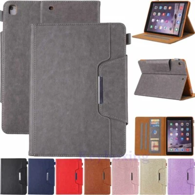 For iPad 8th 7th 6th 5th Gen/Mini/Air/Pro Magnetic Flip Leather Smart Case Cover - Image 1 of 4