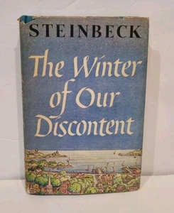 John Steinbeck THE WINTER OF OUR DISCONTENT 1st Edition / Printing HCDJ 1961 - Picture 1 of 23