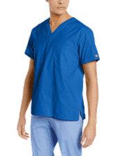 DICKIES SCRUB  MENS V NECK TOP