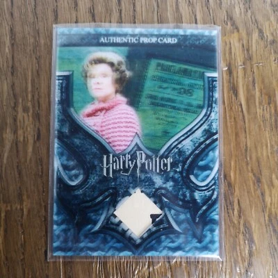 Harry Potter 3D Artbox Series 2 Proclamations Prop Card 5 Case Incentive Ci2 - Image 1 of 4