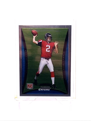 2008 Bowman Chrome - Matt Ryan SILVER REFRACTOR  184/199 #BC59 - Image 1 of 2