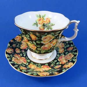 Royal Albert Merrie England Series Chatsworth Tea Cup and Saucer Set - Picture 1 of 3