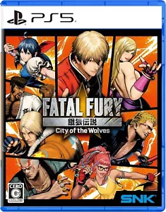 Nuova PS5 Fatal Fury: City of the Wolves EDIZIONE SPECIALE Giappone ELJM-30596 - Foto 1 di 1
