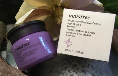 💥Crema de ojos enriquecida para jóvenes con orquídea Innisfree 1,01 fl. OZ / 30 ML Exp 10/2026 Foto 1 de 4