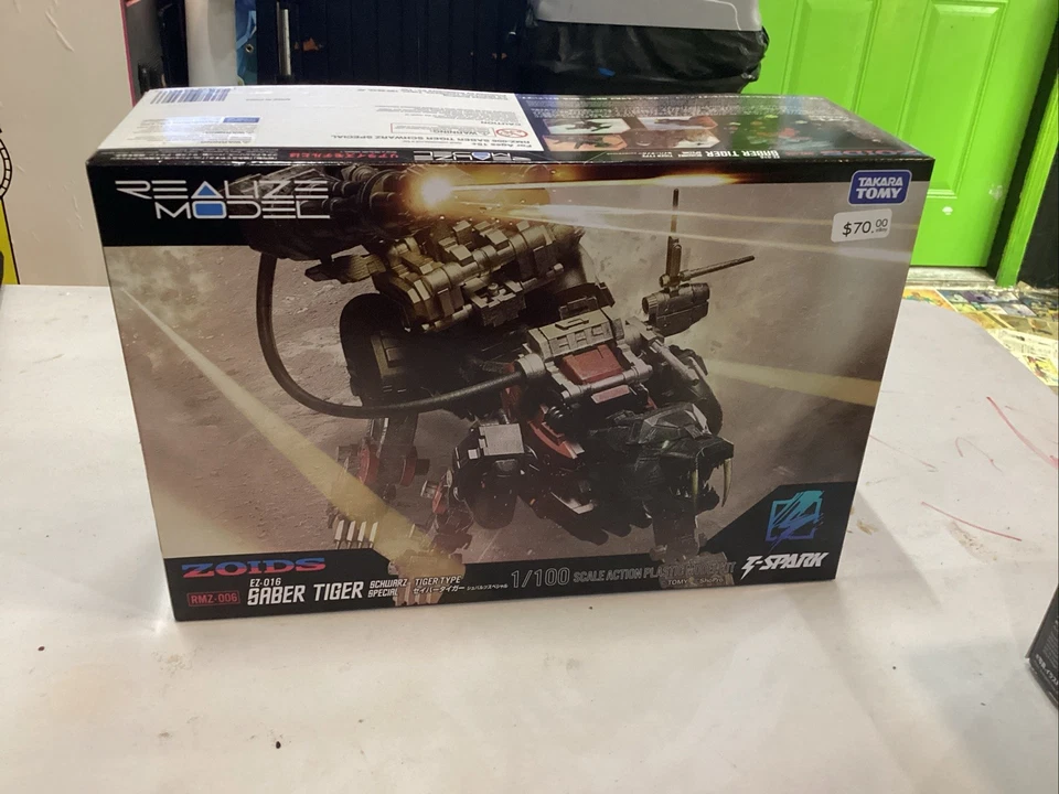 1/100 Takara Tomy #GN091 Zoids RMZ-006 Saber Tiger Schwarz Special