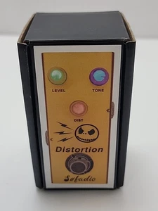 Pedal de distorsión para guitarra mini pedal de efecto con interruptor de derivación verdadero - Imagen 1 de 4