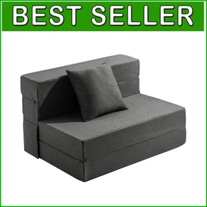 Memory Foam Twin Size Sleeper Sofa with Removable Cover – Ultimate Versatility - Picture 1 of 10