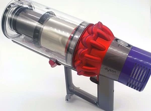 NEW DYSON V10 (SV12) SILVER/RED MAIN BODY HANDHELD VACUUM - WITHOUT BATTERY - Picture 1 of 5