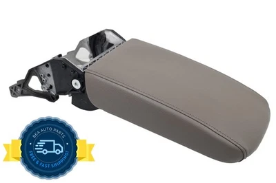 Volkswagen Jetta 2013-2018 consola central cuero marrón reposabrazos tapa OEM Foto 1 de 4