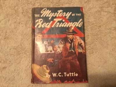 Vtg RARE W.C. Tuttle "The Mystery of the Red Triangle" (1st) Hardcover - Image 1 of 4