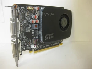 EVGA GeForce GT 640 2GB DDR3 PCIe Graphics Card mini-HDMI, DVI, DVI-I - Picture 1 of 17