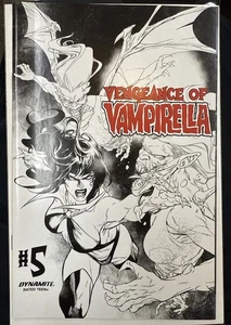 Vengeance Of Vampirella #5 Segovia B&W 1:15 Variant NM- (2020) - Picture 1 of 2