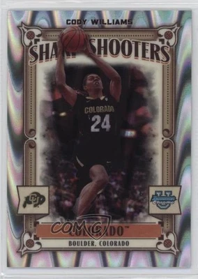 2023 Bowman U Chrome Sharp Shooters RayWave Refractor /150 Cody Williams #SS-10 - Image 1 of 2