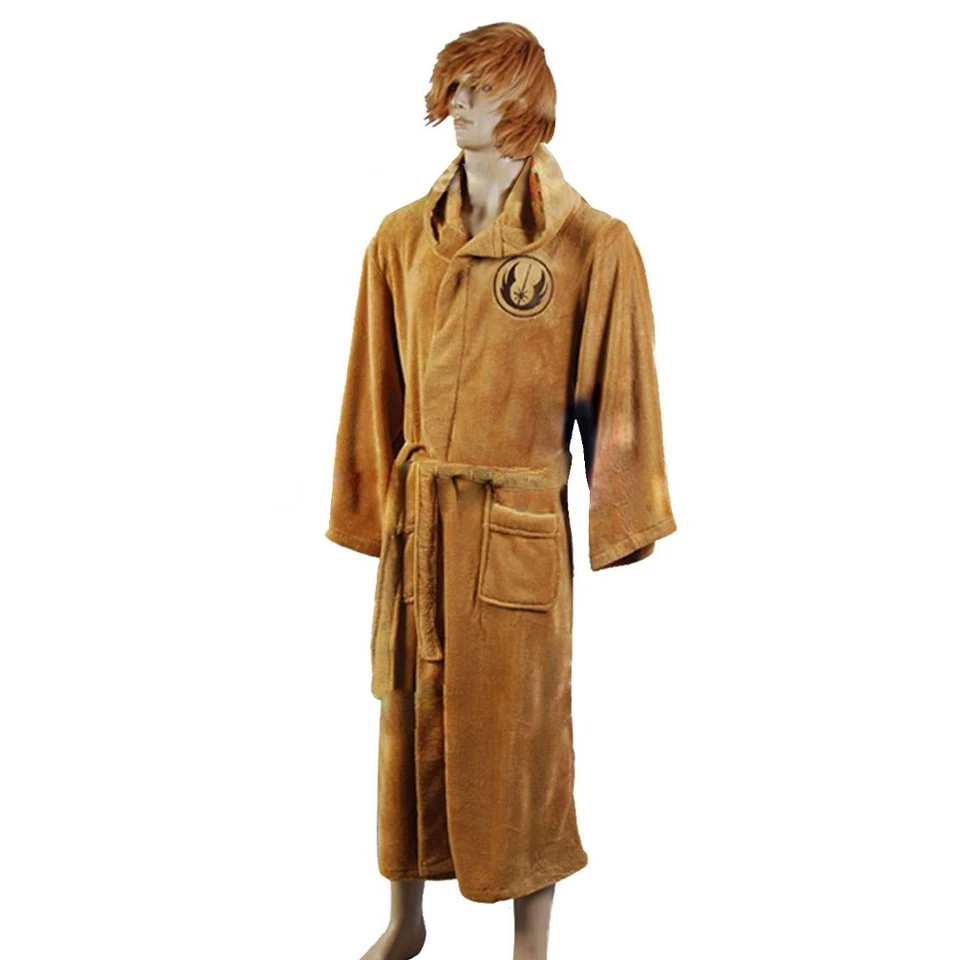 TV Wars Marrón Jedi/Negro Sith Jedi Vellón Albornoz Disfraz Juegos con disfraces Capa Capa Foto 1 de 1