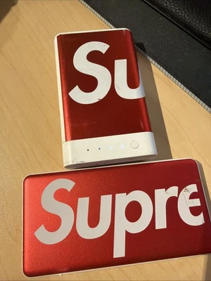 Authentic Supreme Mophie Encore Plus 10K Power Bank Charger + Powerstation Mini - Image 1 of 4