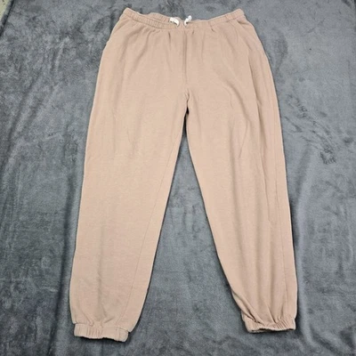 Pantalones de chándal SO polar para mujer XL rosa salón bolsillos elásticos en la cintura Foto 1 de 4