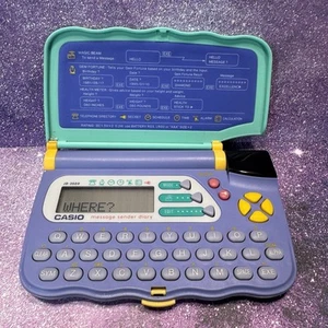 Vintage Casio JD-3500 Message Sender Diary Portable Planner TESTED, WORKING - Picture 1 of 3