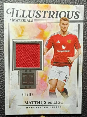 Matthijs De Ligt 2024-25 Panini Impeccable Premier 81/99 Patch illustrious - Image 1 of 3