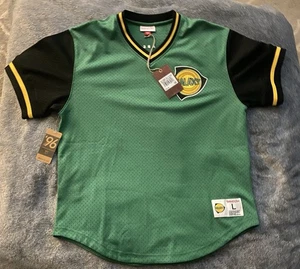 Los Angeles Galaxy Mitchell & Ness Trikot Large MLS Fußball schneller Versand Erwachsene Männer L - Bild 1 von 2