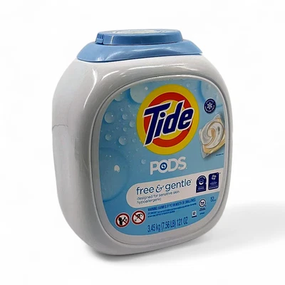 Tide Pods Free & Gentle Hypoallergenic Laundry Detergent 3.45 KG - Image 1 of 3