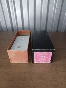 Minox Permanent Seal Binders 2x2 For Standard Projector Complete Box With 50 ! - Picture 1 of 4