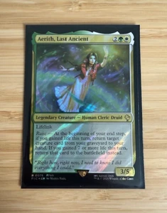 MTG: Aerith, Last Ancient (Surge Foil) Commander: Final Fantasy Surge Foil NM - Picture 1 of 2