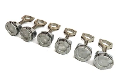 2010-2014 BMW 1/3/4/5/6/7/X1/X3/X5/X6 3.0L N55 CONJUNTO DE PISTÃO E HASTE MOTOR TURBO 6 - Imagem 1 de 4