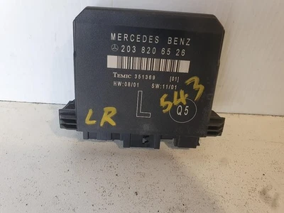 MERCEDES C CLASS LEFT REAR DOOR ECU 2038206526, W203/S203, 11/00-06/07 - Image 1 of 4
